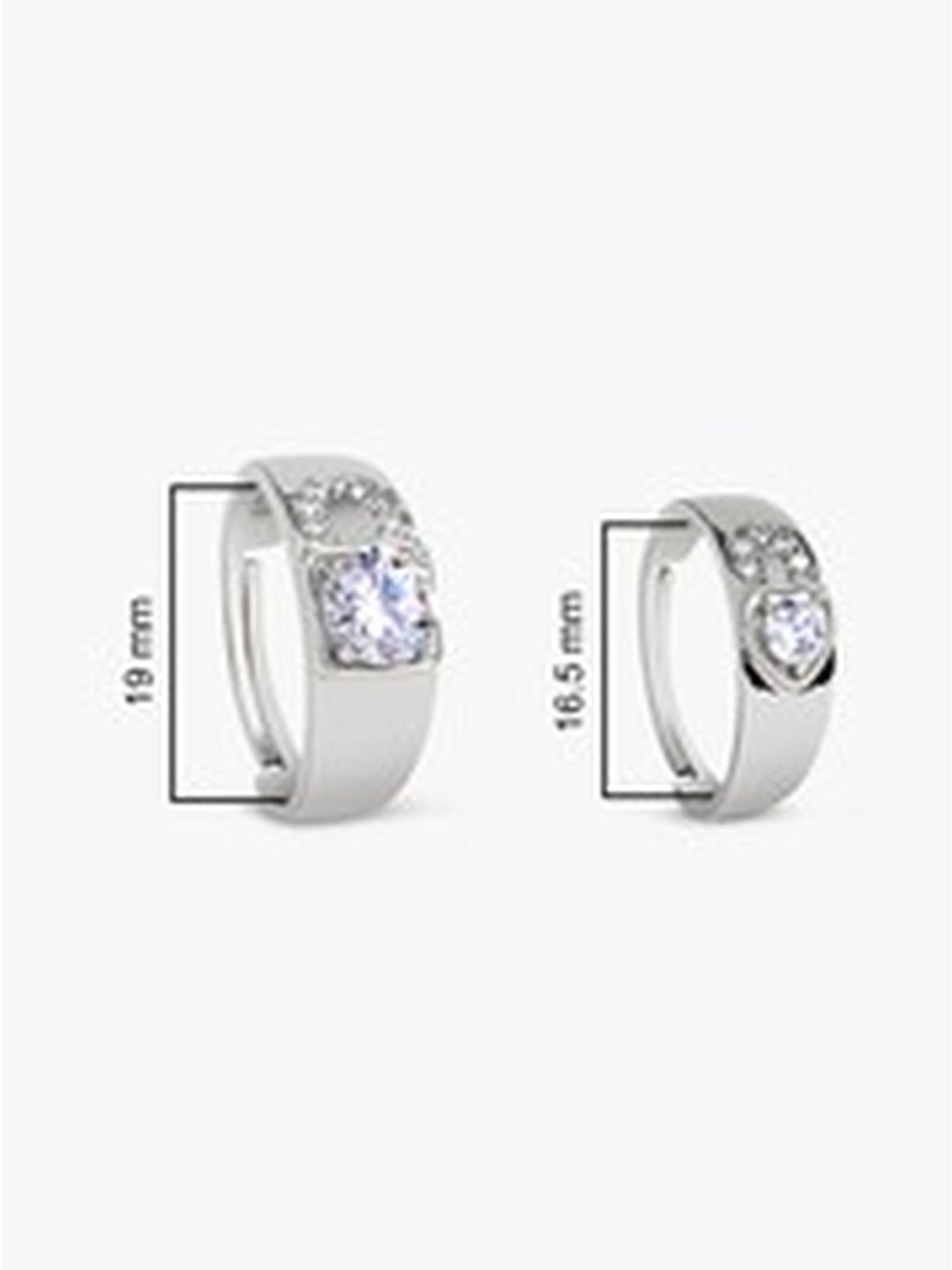 March by FableStreet 92.5 Sterling Silver Love Lock Ring