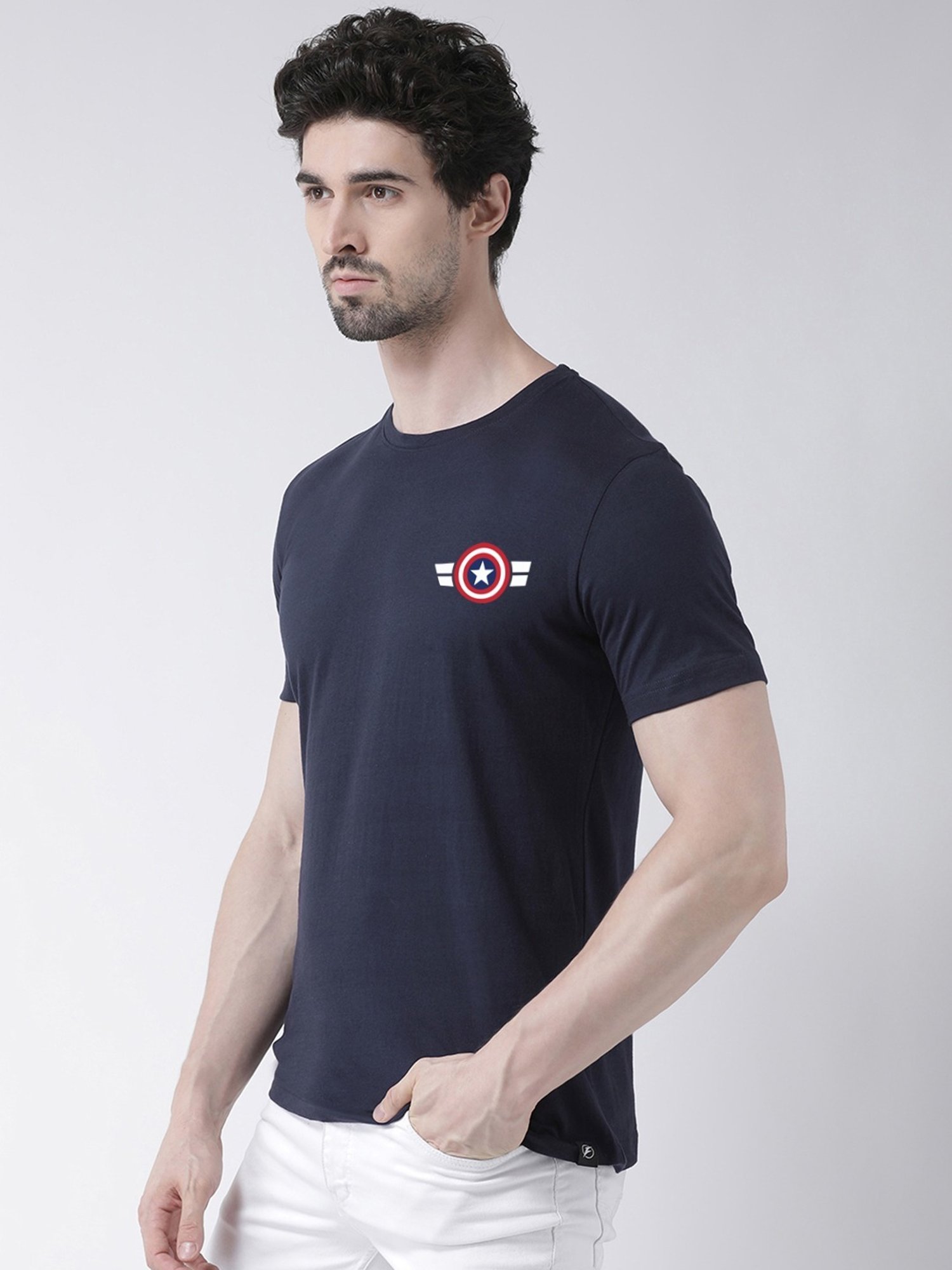 Sweet Dreams Dark Grey Regular Fit Crew T-Shirt