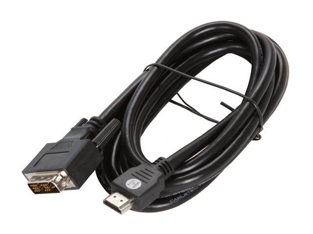 DAT 7352D 6 ft. HDMI to DVI Cable