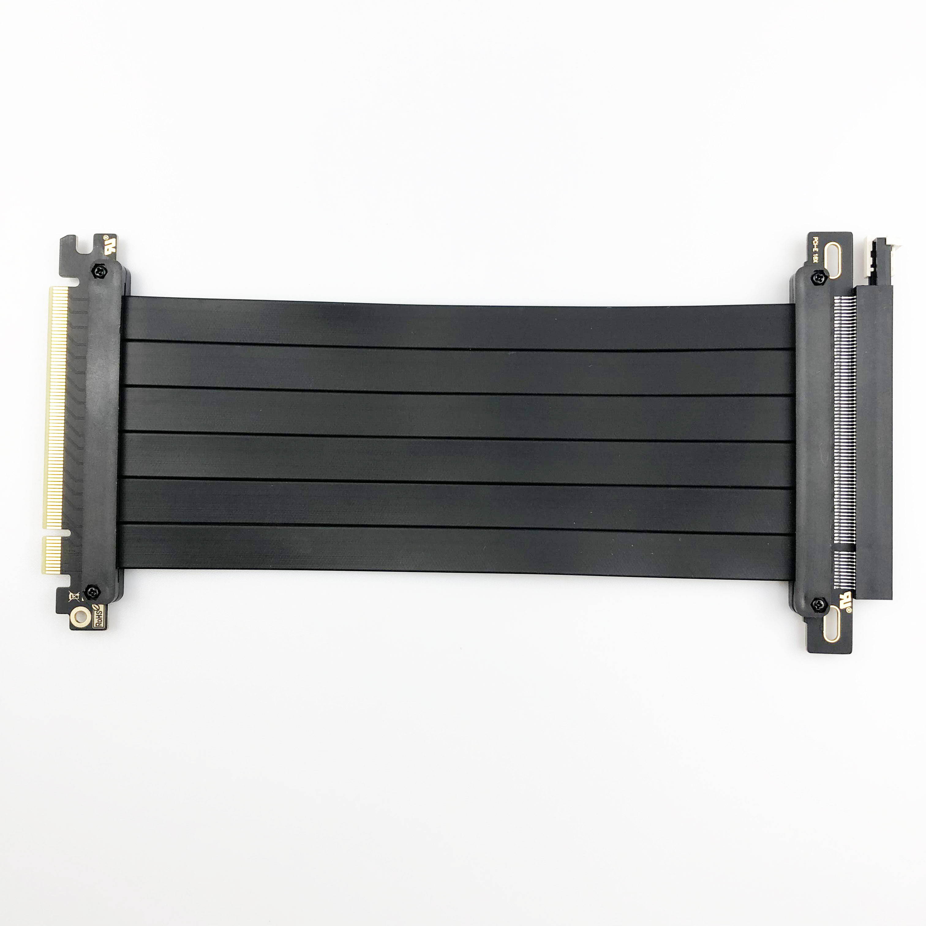 20CM PCIE 3.0 16x Flexible Riser Cable Card Extension Port Adapter  for  BTC Miner Bitcoin Mining