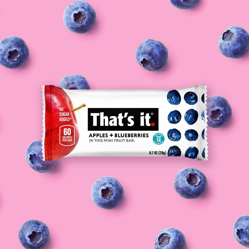 That's It. Mango Blueberry Mini Fruit Bars - 10ct/7oz