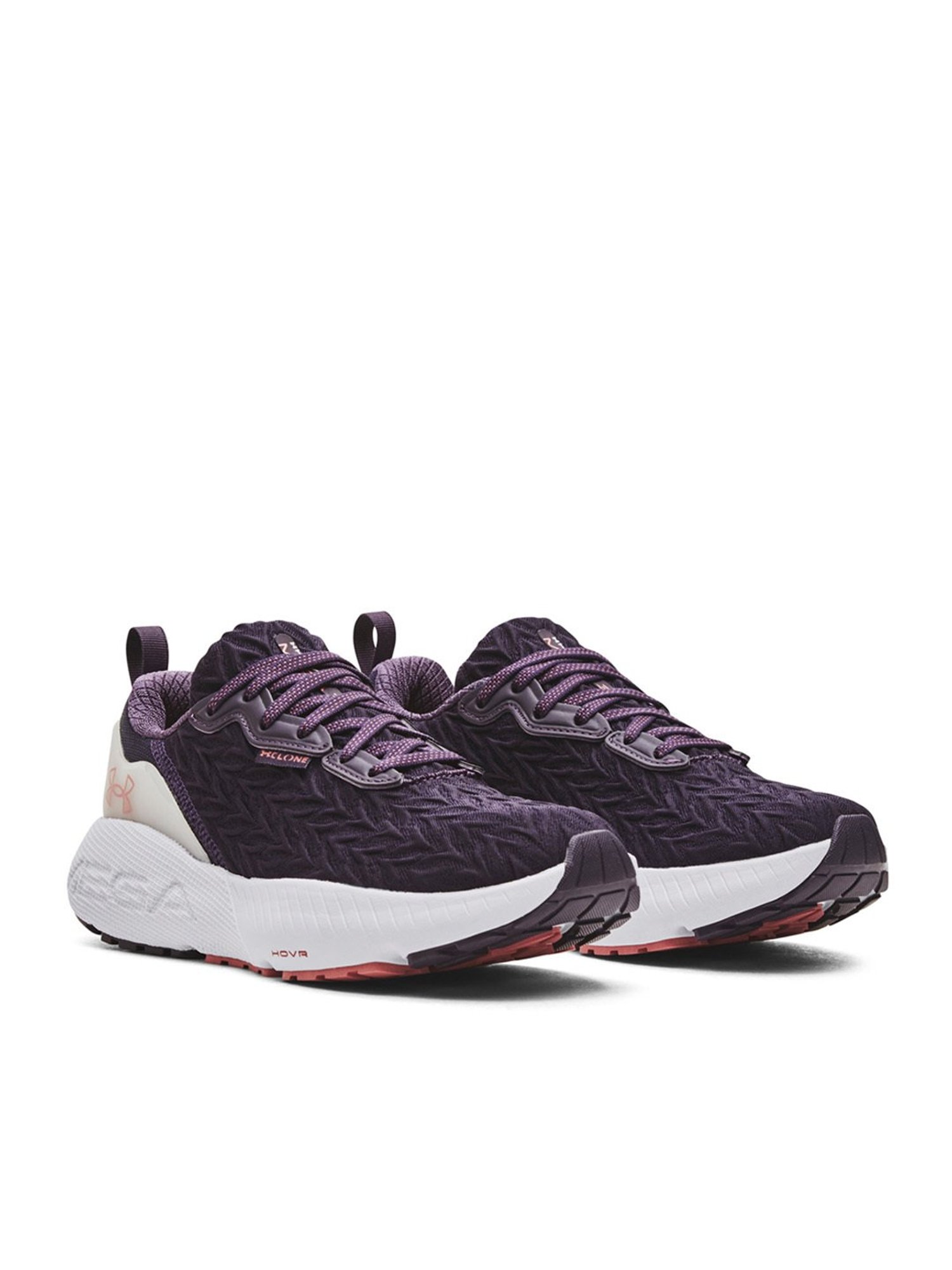 Under Armour Women's HOVR Mega 3 Clone Purple Running Shoes