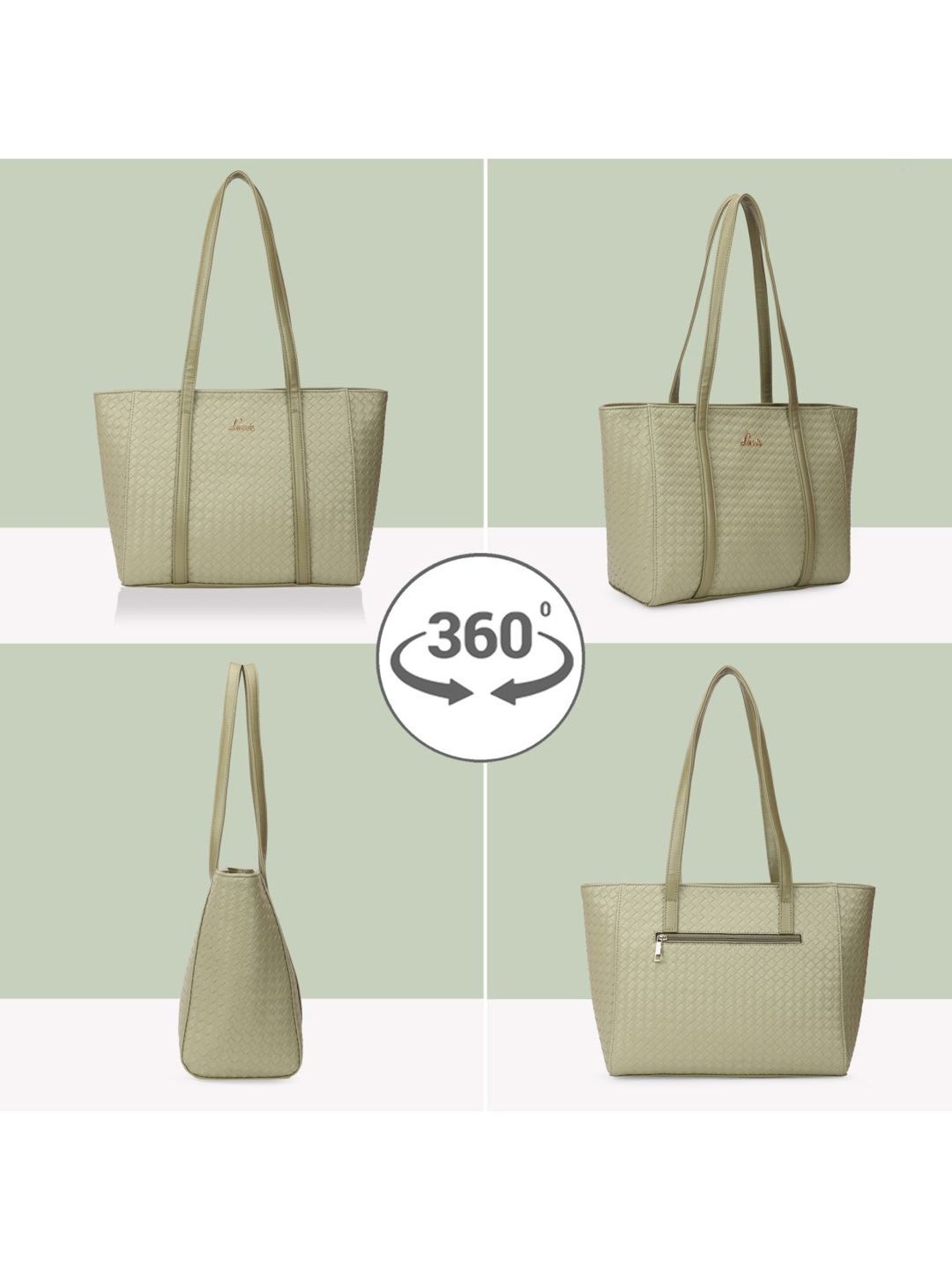 Call It Spring Black Combo Solid Large Tote Handbag