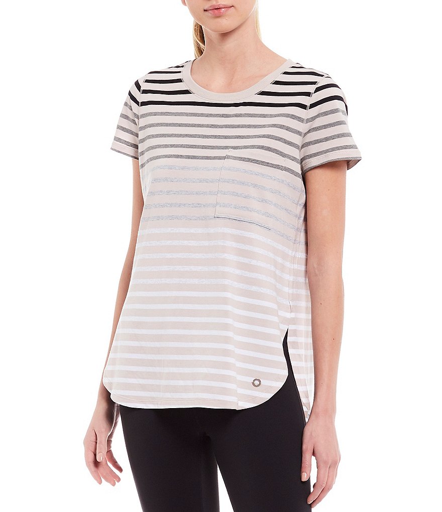 Calvin Klein Performance Short Sleeve Round Hem Pocket Tee