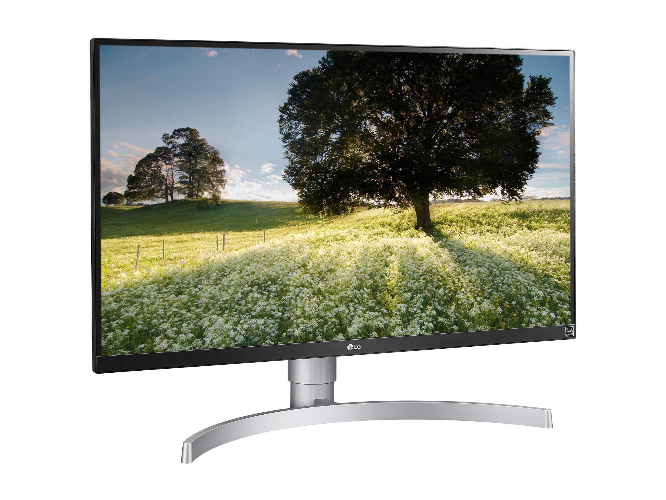LG 27UK650-W 27" 4K UHD (3840x2160) IPS HDR10 350 cd/m2 FreeSync Gaming Monitor with HDMI DisplayPort Height/Pivot Adjustable Stand