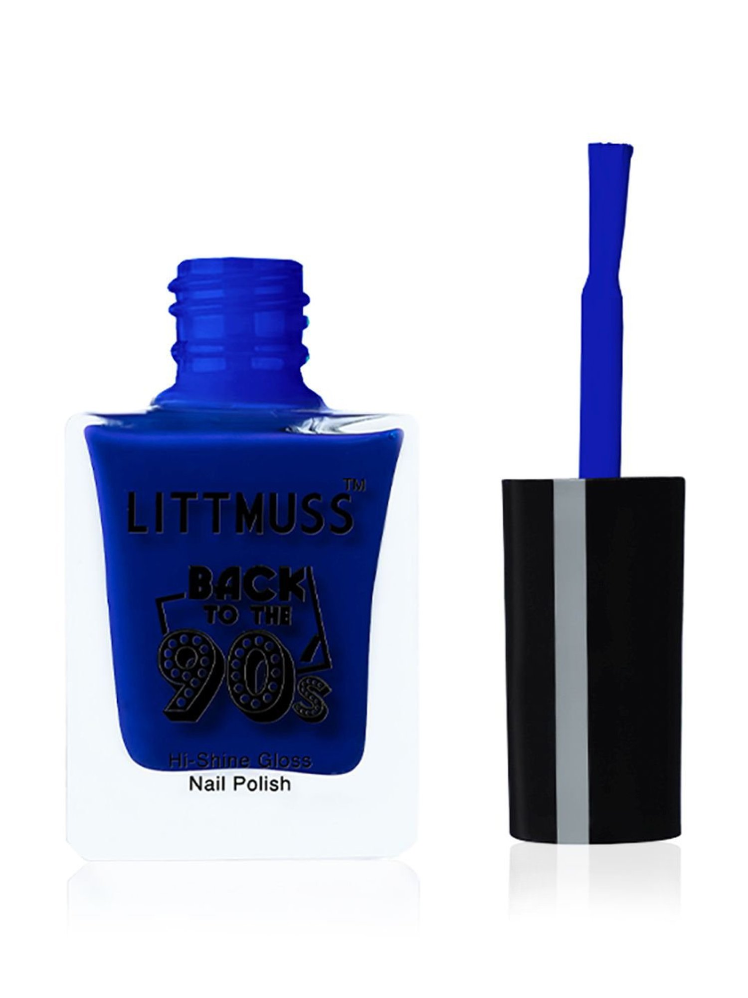 Littmuss Back To The 90's Hi Shine Gloss Nail Polish Egyptian Blue 054 - 9.5 ml