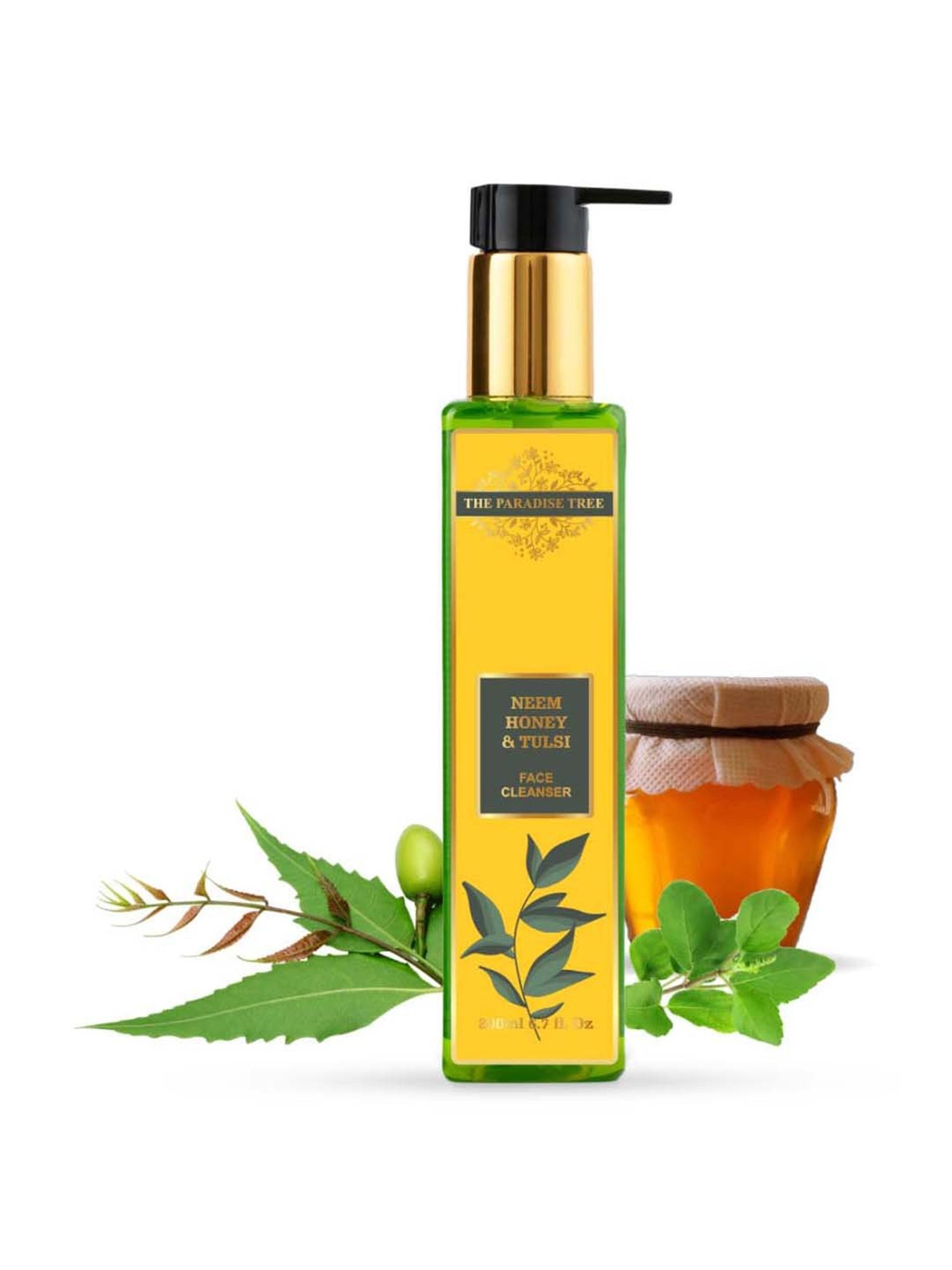 The Paradise Tree's Neem Honey and Tulsi Face Cleanser - 200 ml