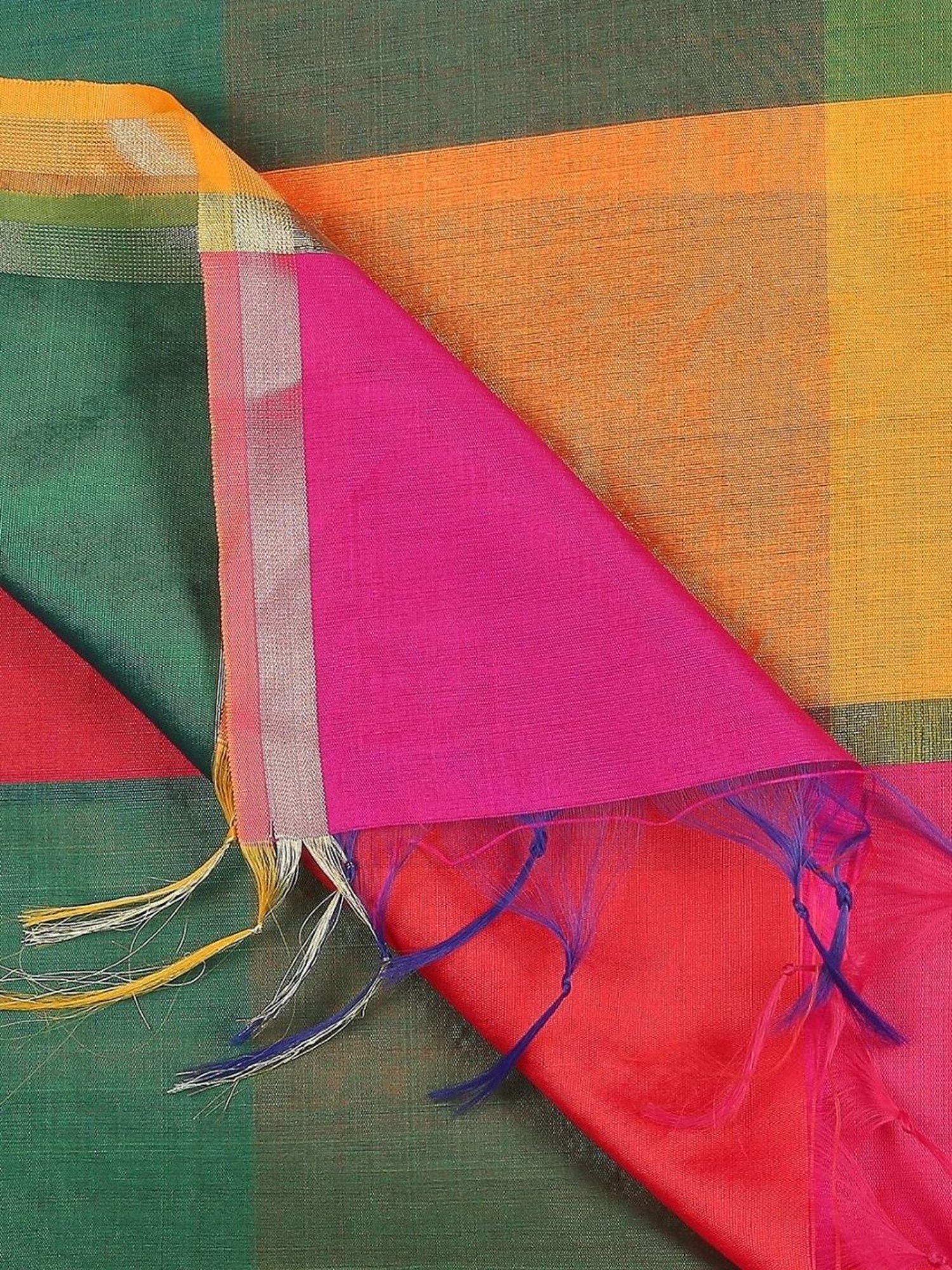 Dupatta Bazaar Multicolor Striped Dupatta