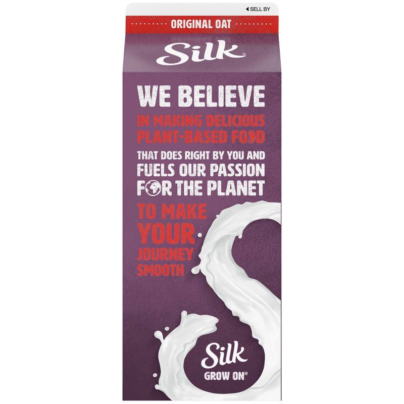 Silk Original Dairy-Free OatMilk - 0.5gal
