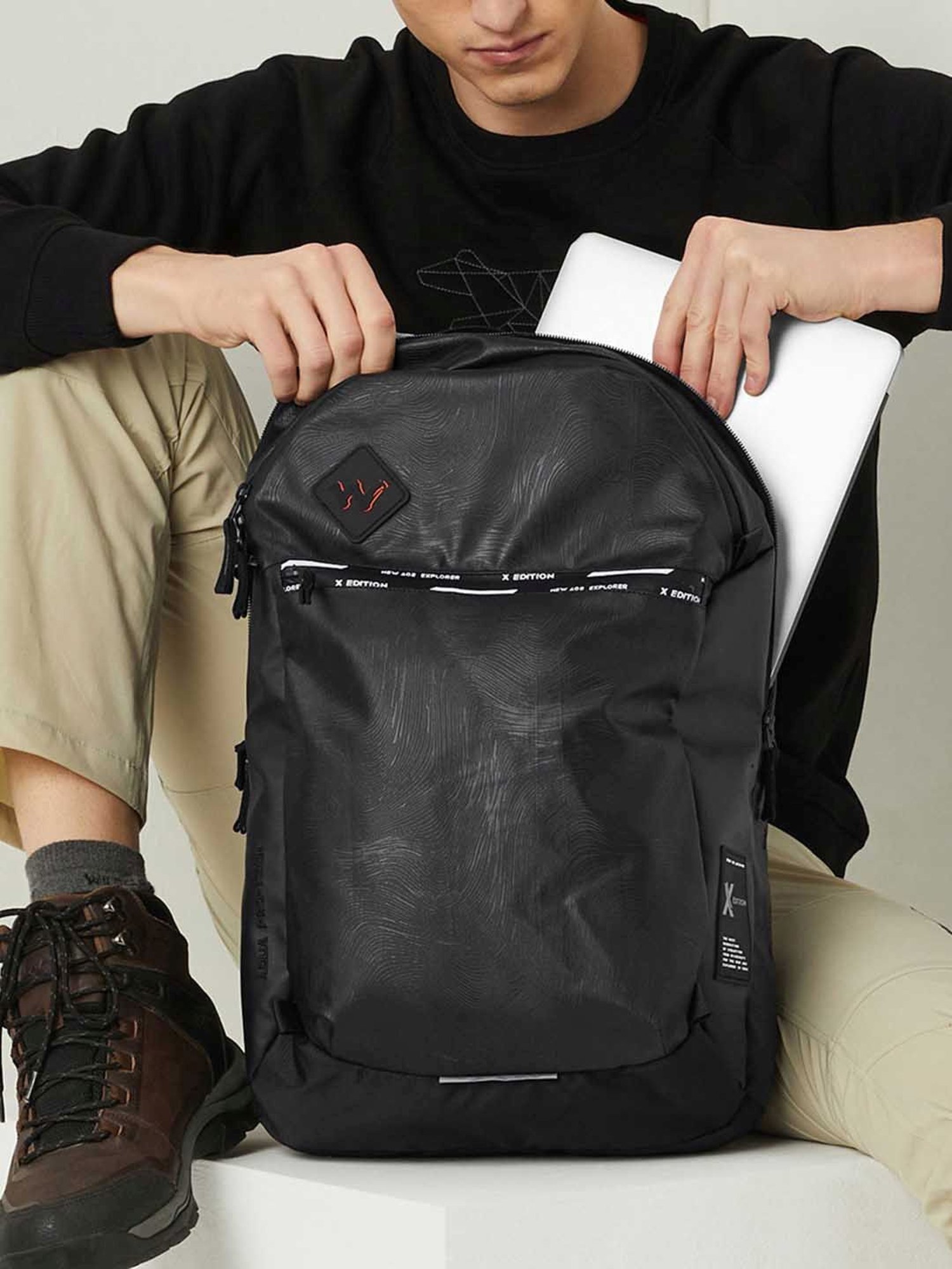 Wildcraft Shine 25 Black Laptop Backpack