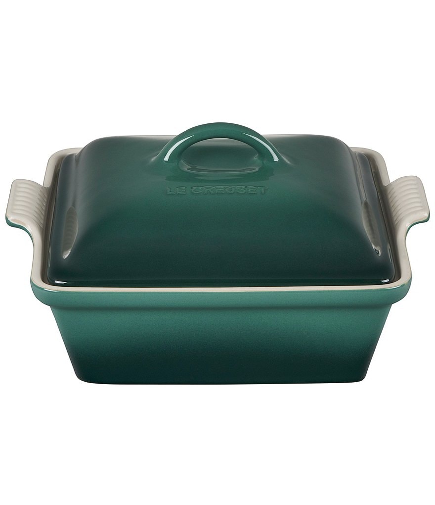 Le Creuset 2.5 Quart Heritage Covered Square Casserole Dish
