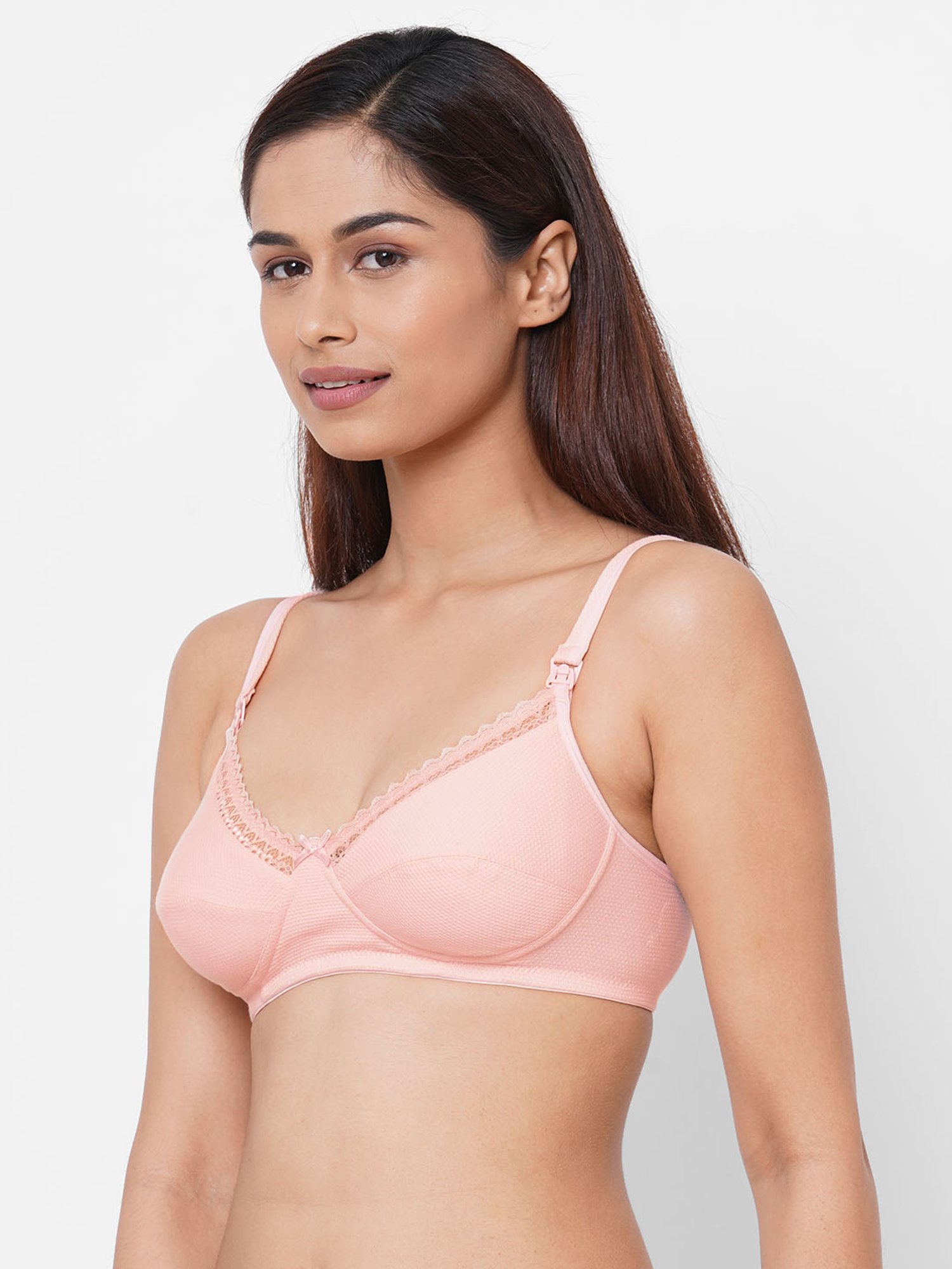 Mee Mee Pink Cotton Bra