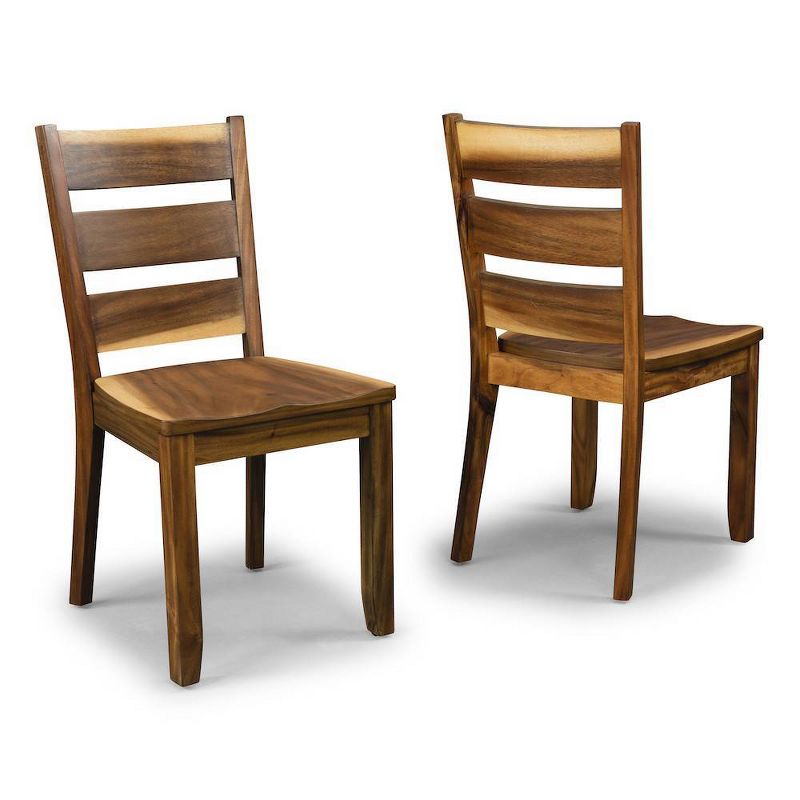 Set of 2 Forest Retreat Dining Chair Brown - Home Styles