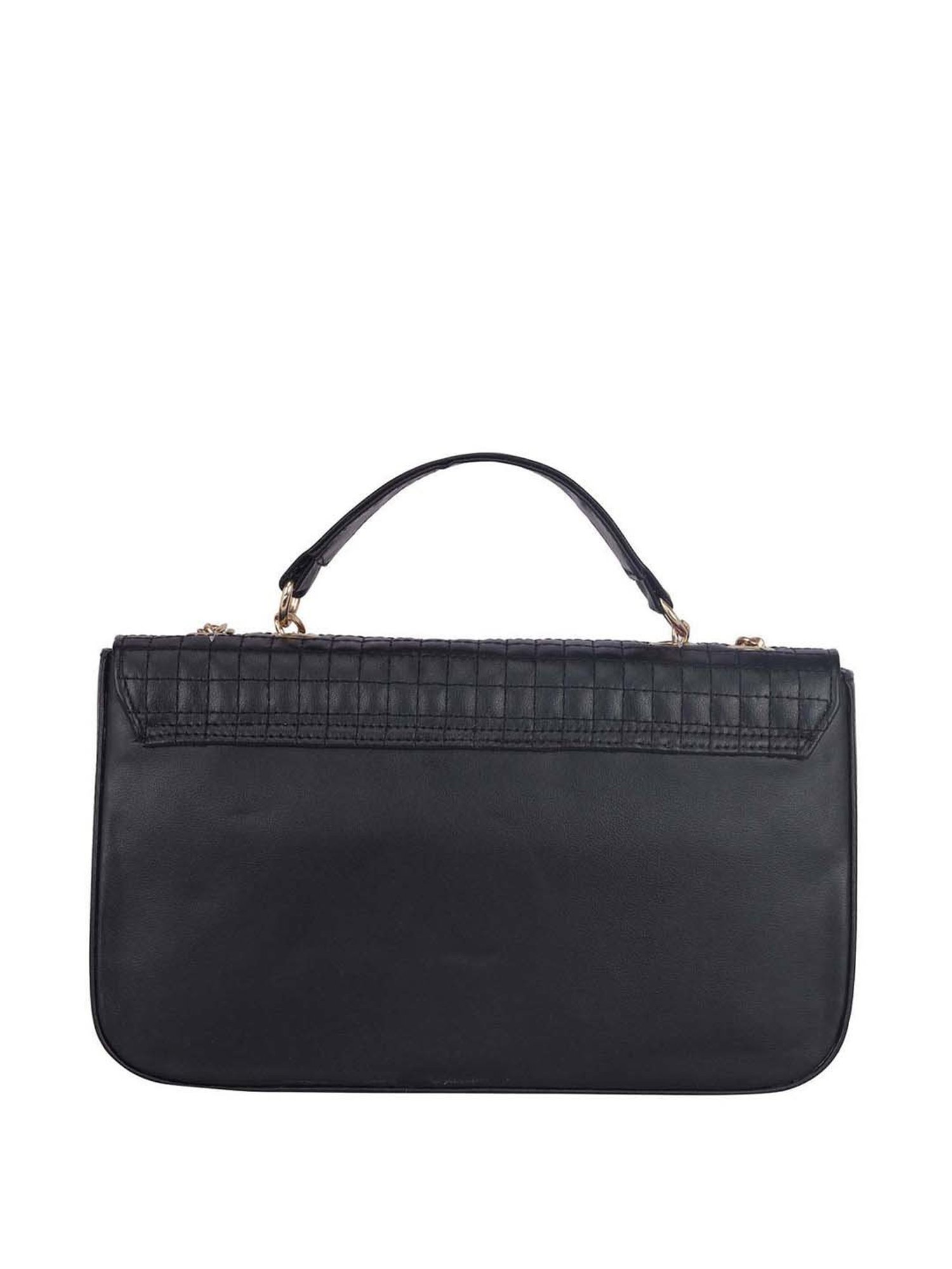 Abeeza Black Quilted Small Sling Handbag