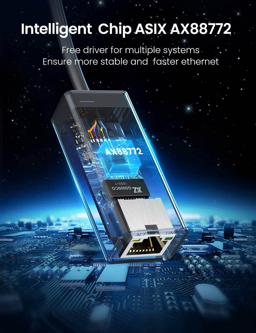 UGREEN Ethernet Adapter USB 2.0 to 10 100 Network RJ45 LAN Wired Adapter Compatible for Nintendo Switch Wii Wii U MacBook Chromebook Windows Mac OS Surface Linux ASIX AX88772 Chipset Black