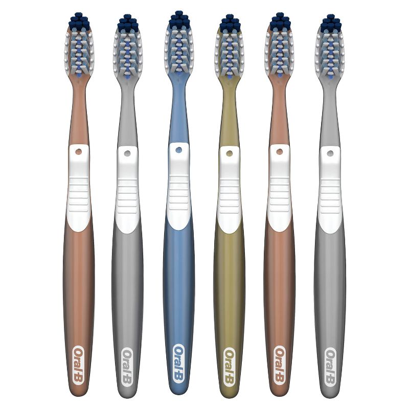 Oral-B Pro-Health CrossAction Toothbrushes Soft - 6ct