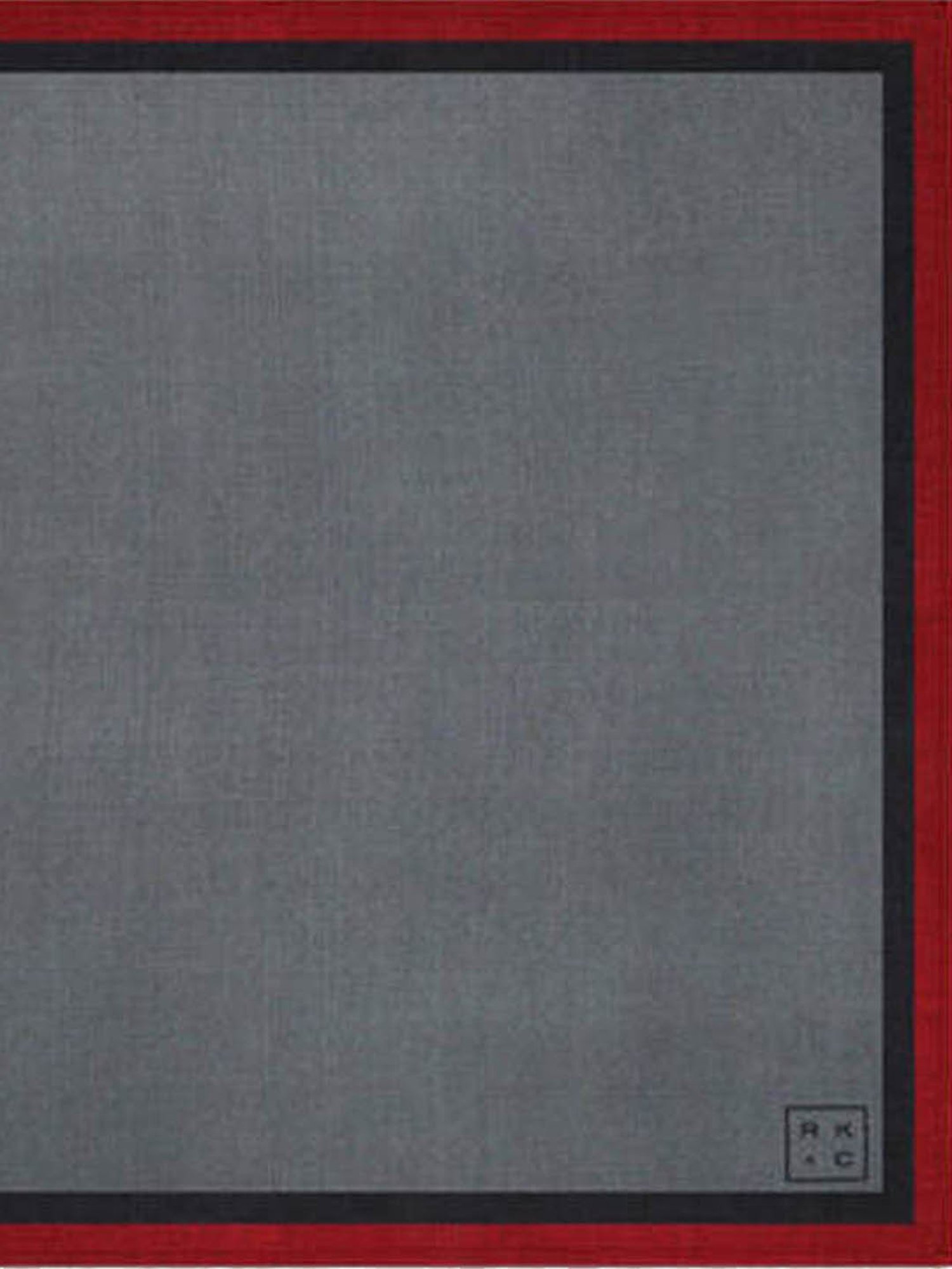 CHOKORE RKXC Pewter Pocket Square