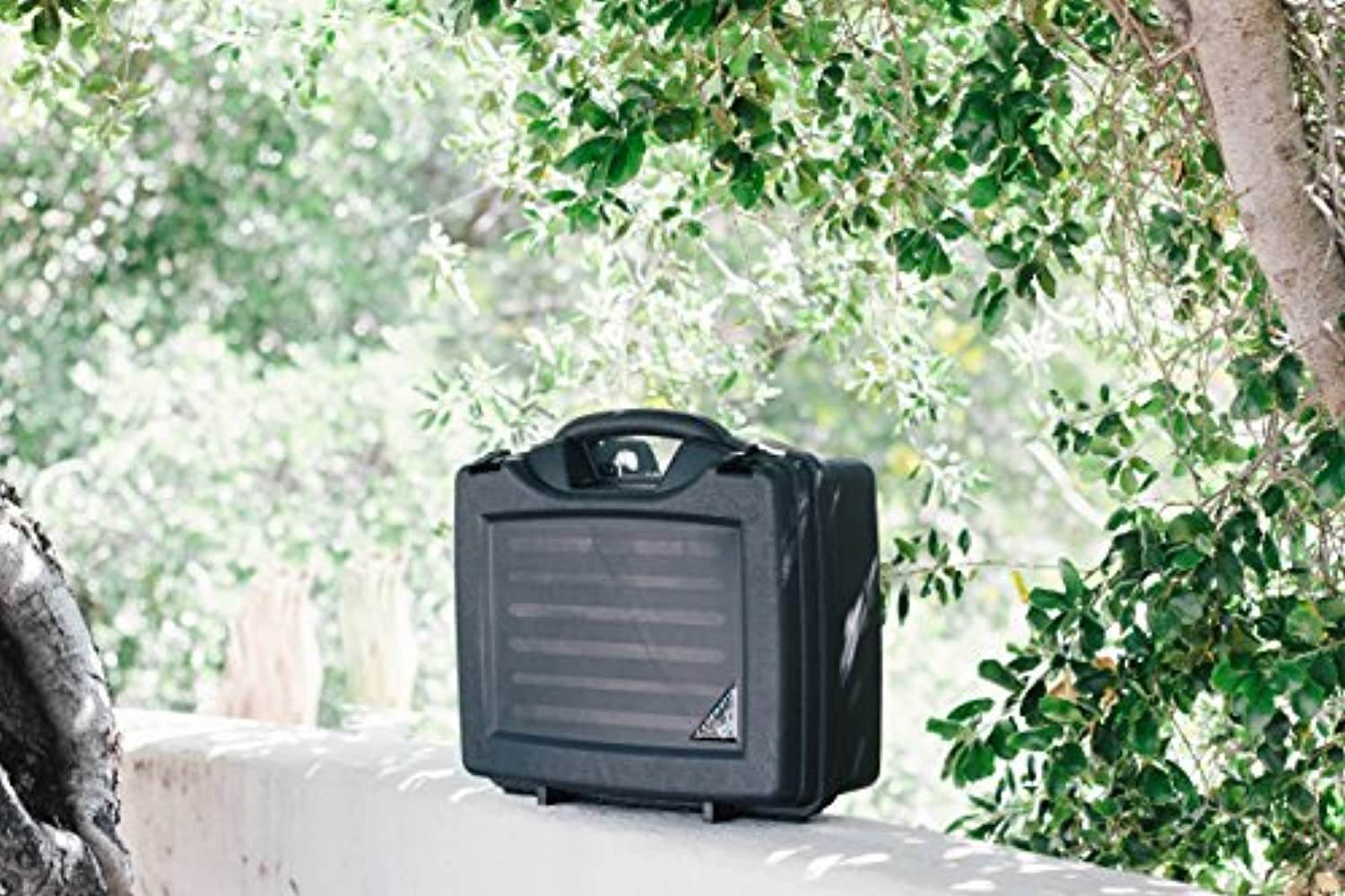 Casematix Cardioid Dynamic and Vocal Microphone Hard Case with Dense Internal Customizable Foam Fits 6 Shure Microphones SM58, SM57, Beta 58A, PG48, PGA58 and More