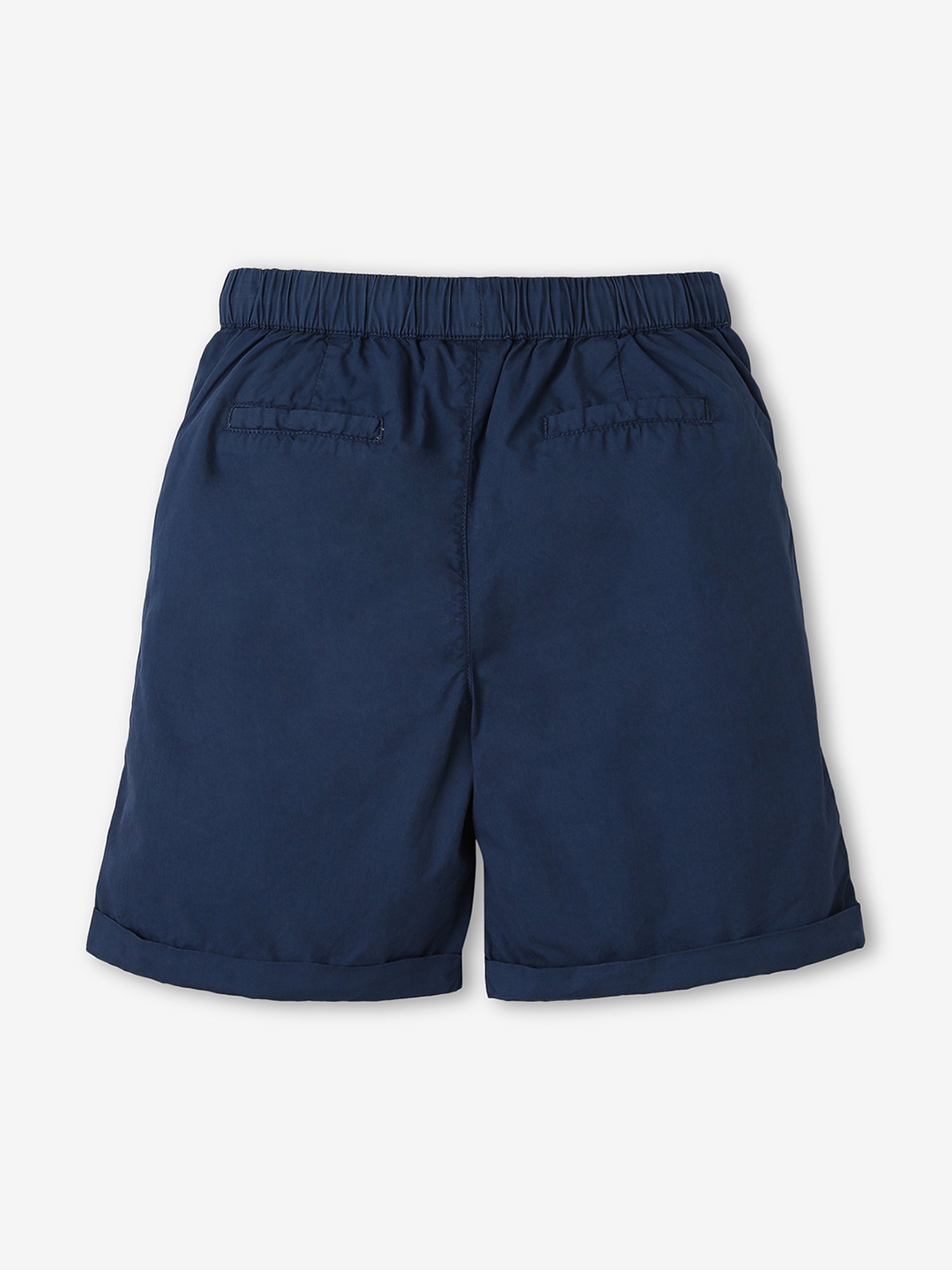 Ed-a-Mamma Kids Navy Solid Shorts