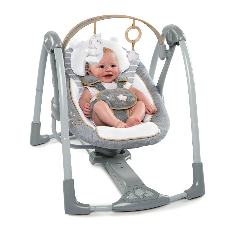 Fisher-Price Deluxe Take-Along Swing & Seat - Falling Leaves