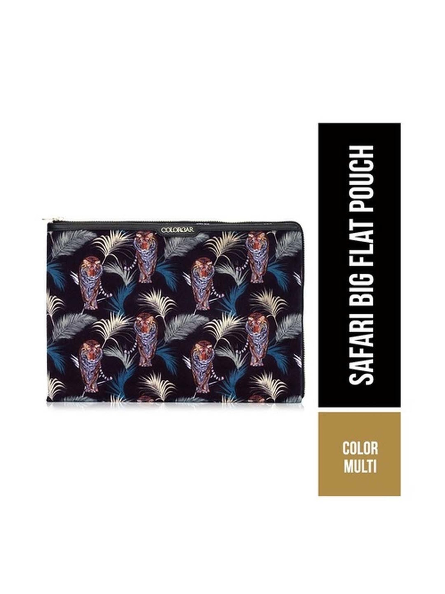 Colorbar Safari Small Flat Multicolored Pouch