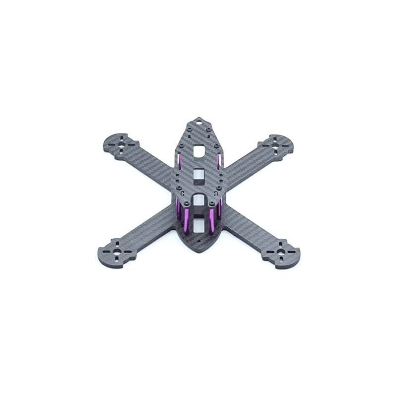 210mm 4mm Thickness X Style Carbon Fiber Quadcopter Frame Kit Mini Quad FPV Quad Quadcopter Like QAVX 210 QAVX 250 Suit for 1806 2204 brushless Motor 5 Props HS117 RunCam Swift