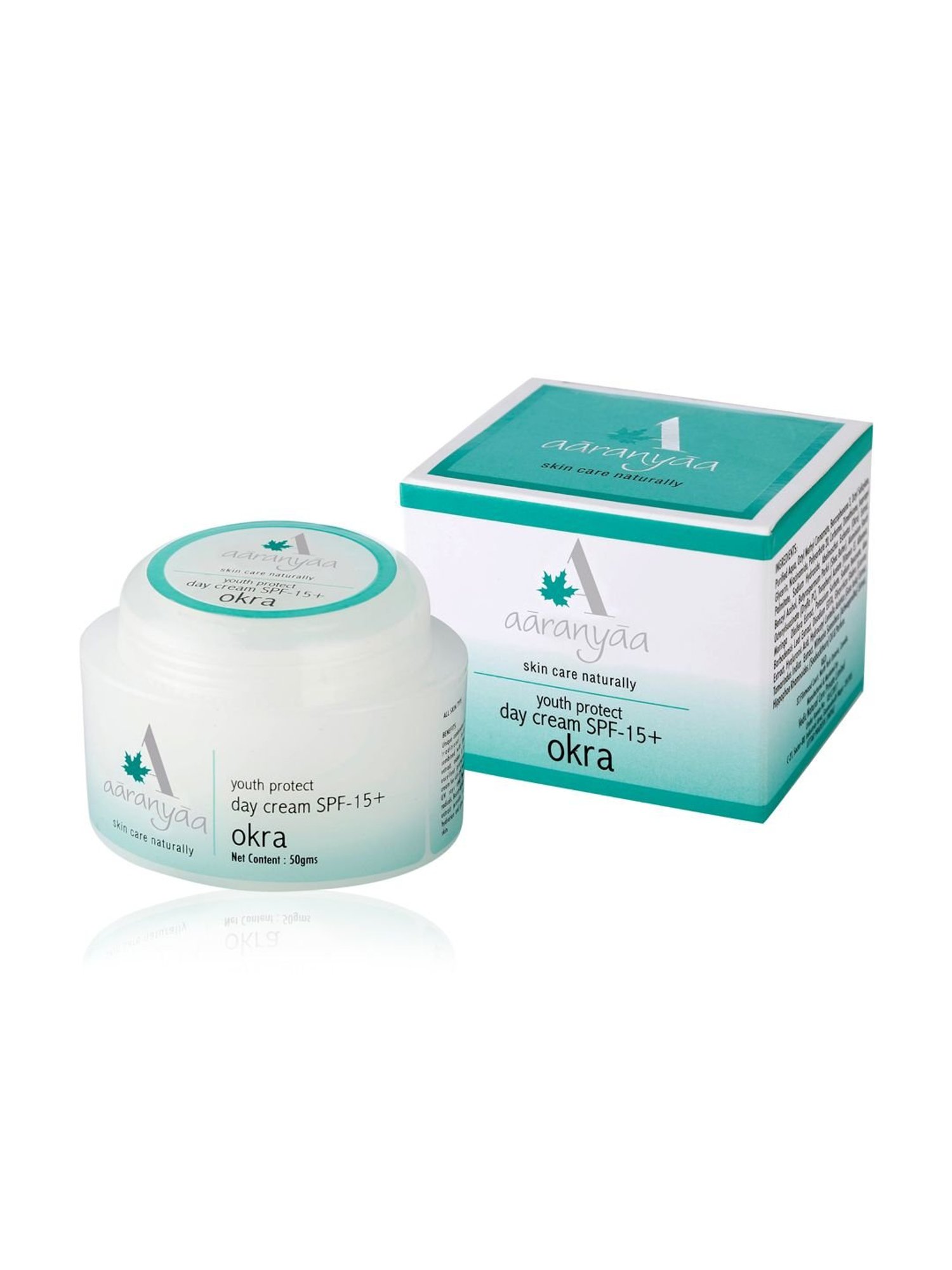 Aaranyaa Youth Protect Day Cream SPF 15+ Okra - 50 gm