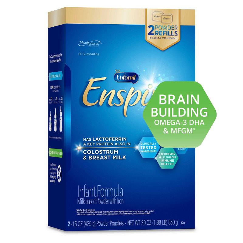 Enfamil 2pk Enspire Infant Formula Powder Refill Box - 30oz