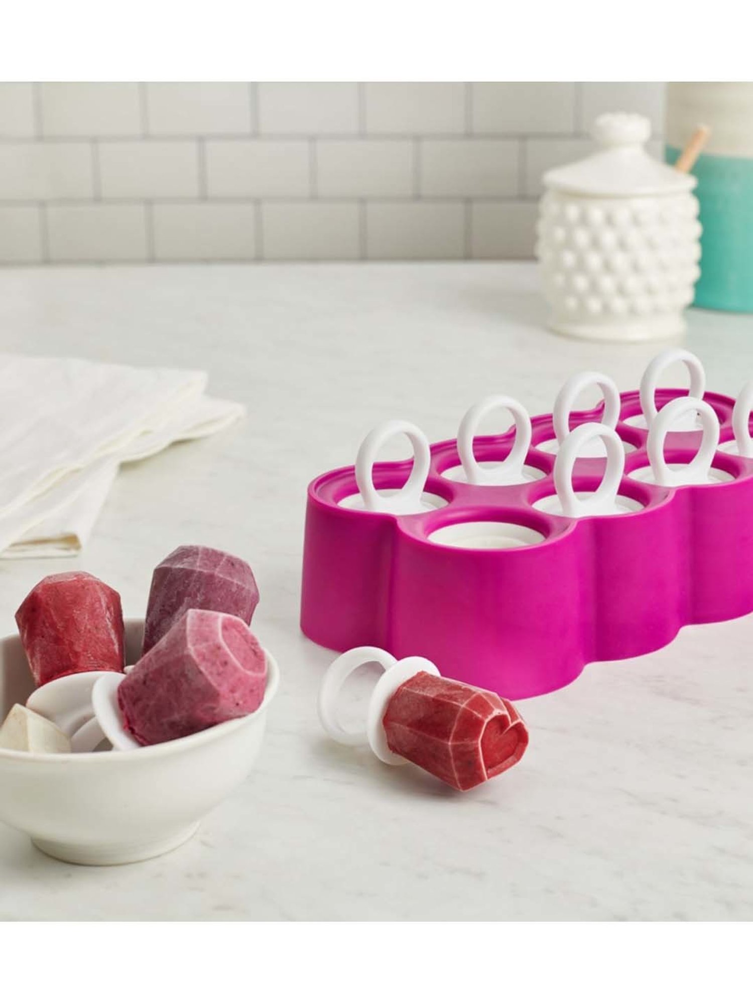 Zoku Frozen Treat Purple Polypropylene 8-In-1 Ring Pop Mould (0.02 L)