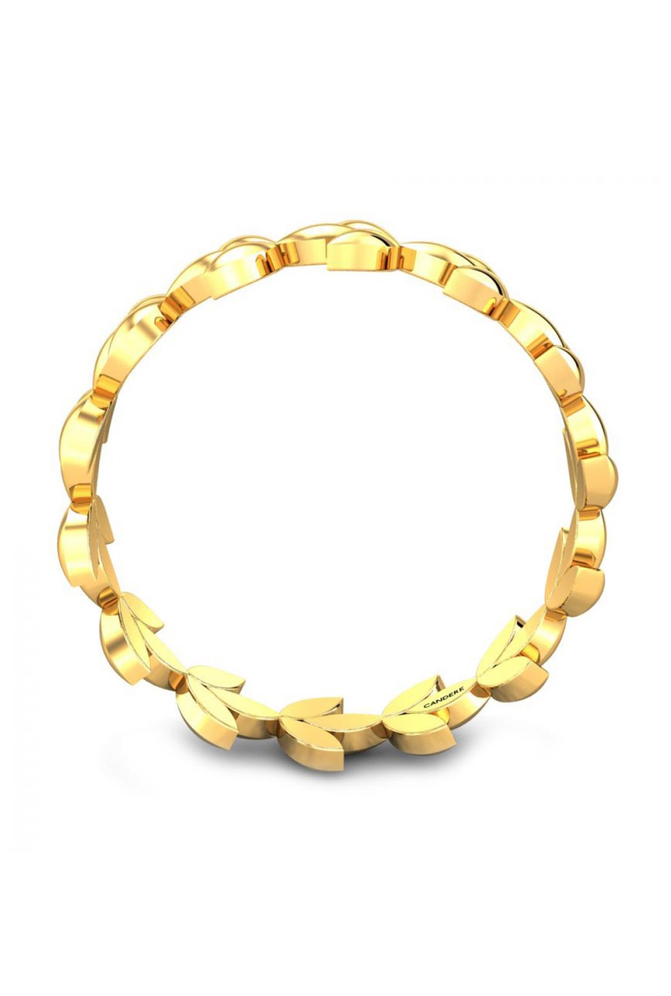 Candere by Kalyan Jewellers She & I Eternity 22k Gold Ring