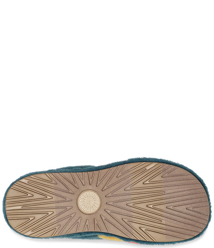 UGG&reg; Men's Scuff Logo Suede Slippers