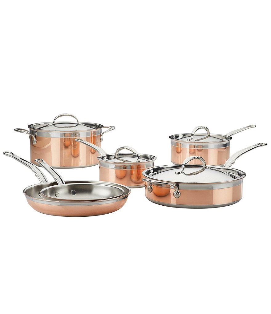 Hestan Induction Copper Ultimate Set, 10-Piece