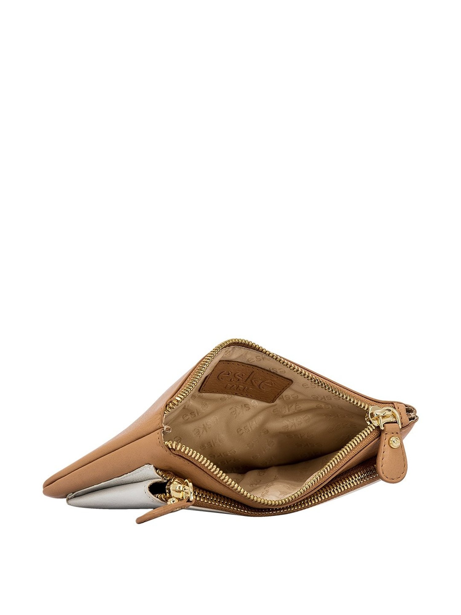 Eske Aleta Bisque & Vanilla Color Block Wallet for Women