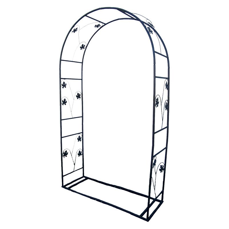 88" Single Leaf Arbor - Hammertone Bronze