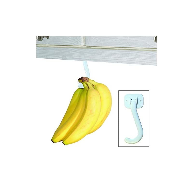 Hook Hanger Under Cabinet Hook Ripens s with Less Bruises Hang Other Lightweight Kitchen Items Folds Up Out of Sight When Not in Use Premium Edition