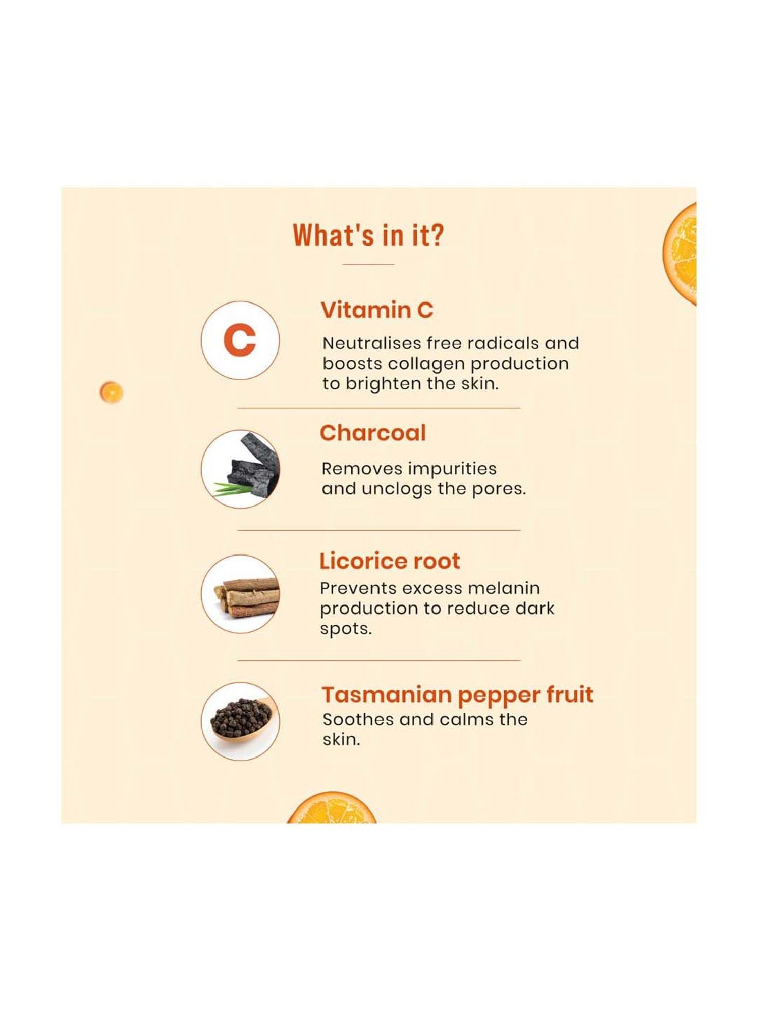 Sirona Vitamin C Face Wash for Men & Women - 125 ml