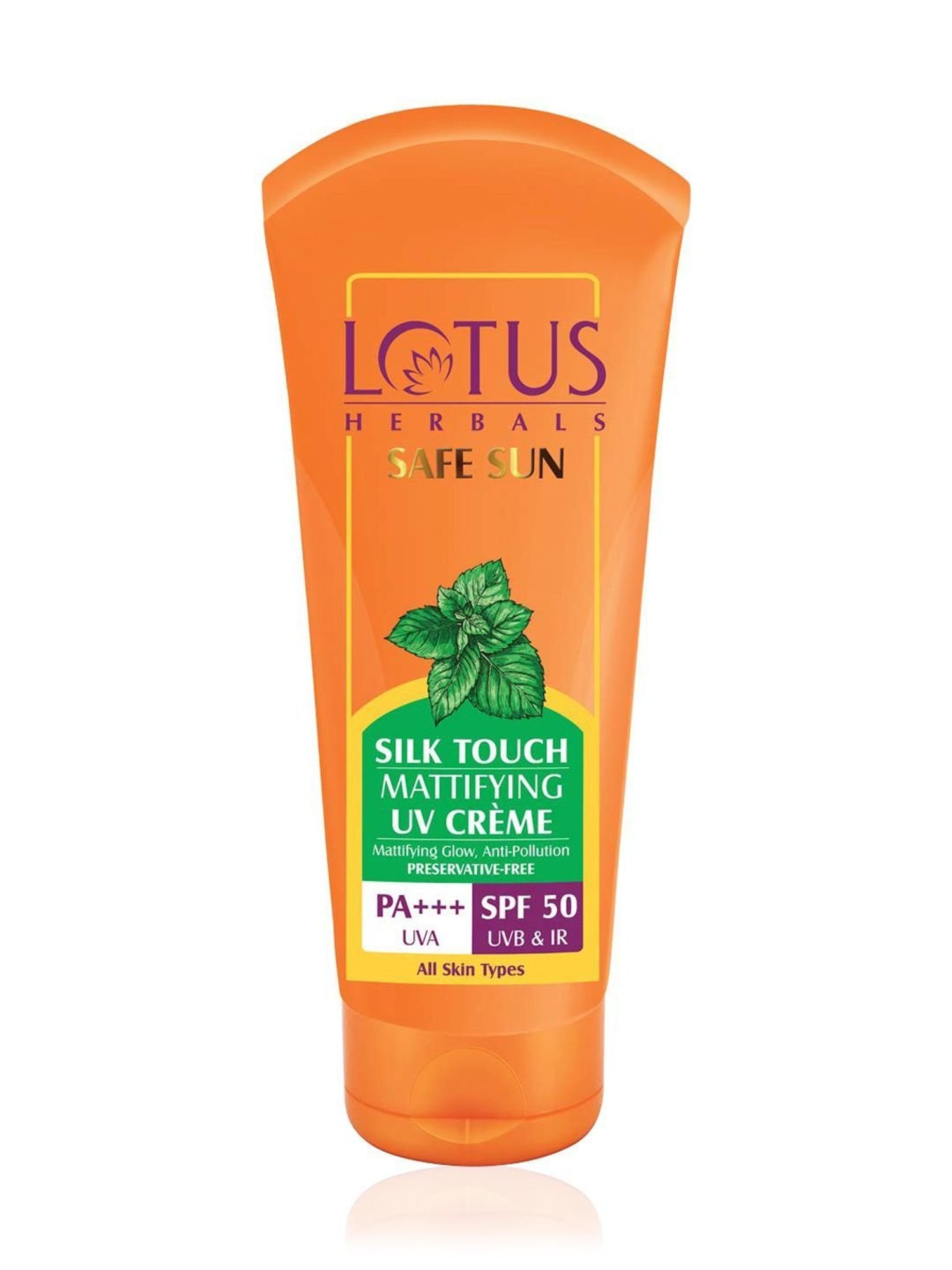 Lotus Herbals Safe Sun Silk Touch UV Creme - 75 gm
