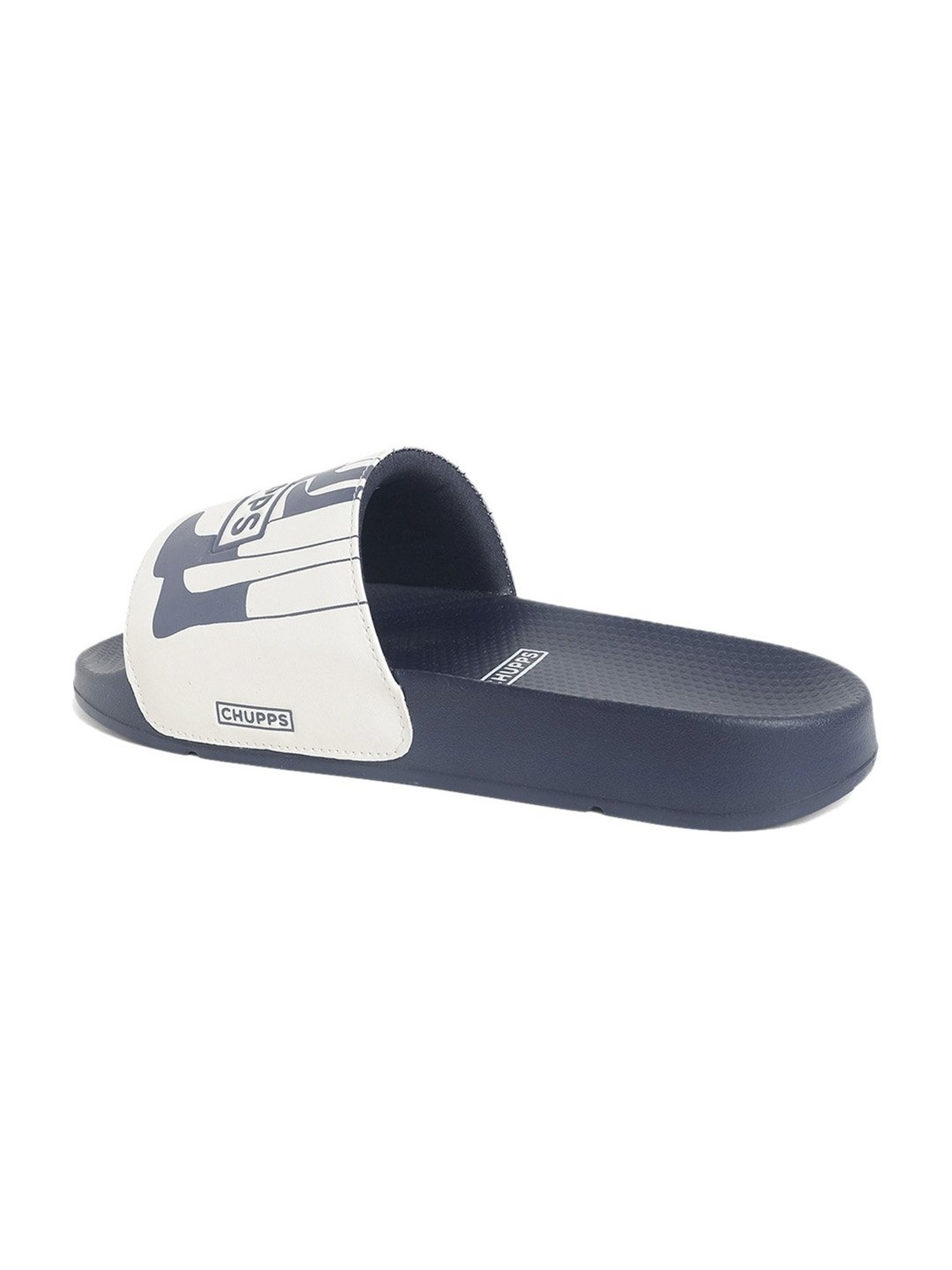 Chupps Men's Navy Slides