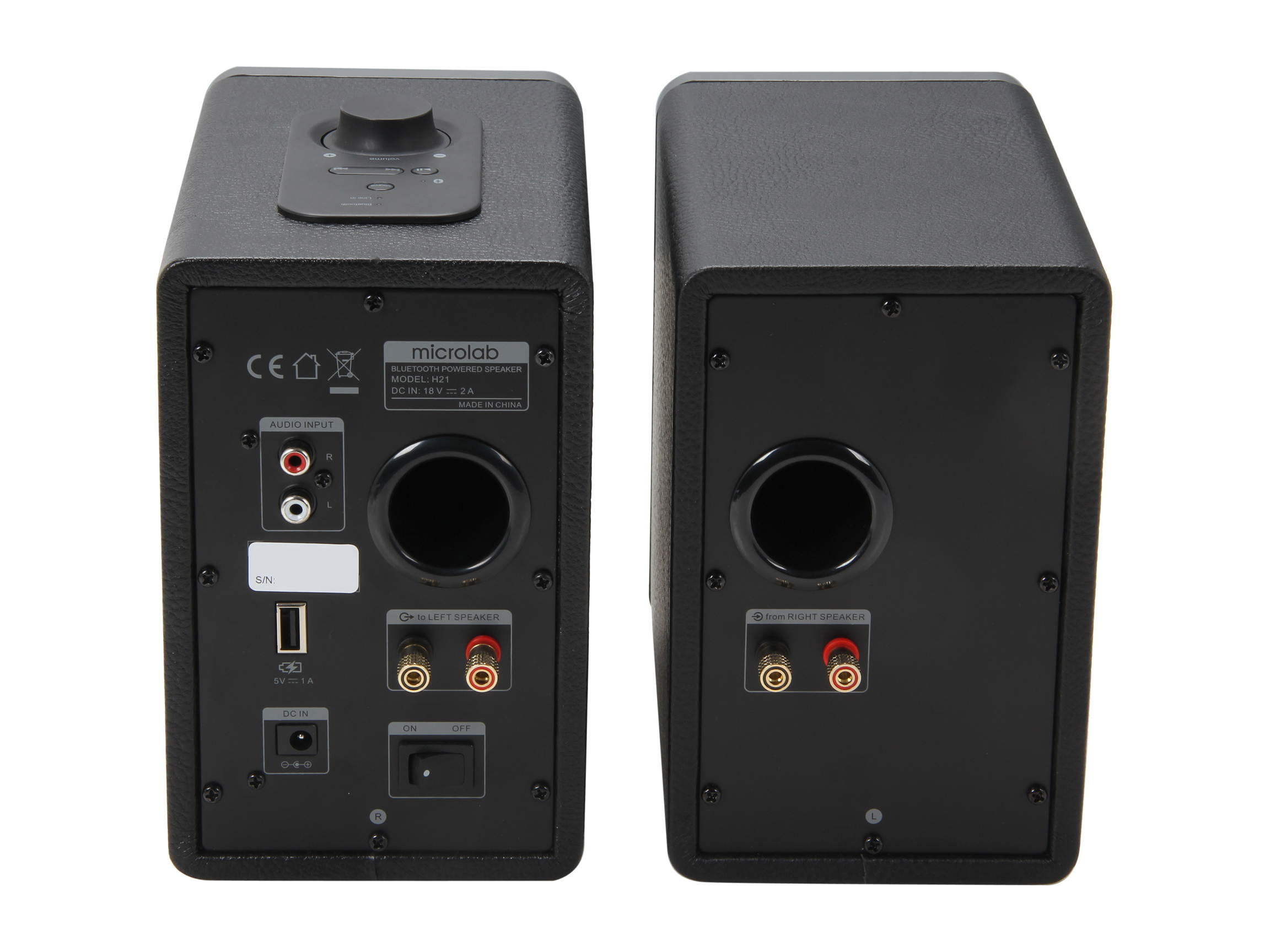 Microlab SP-H21BK 2.0 Bluetooth Wireless Speaker (Black)