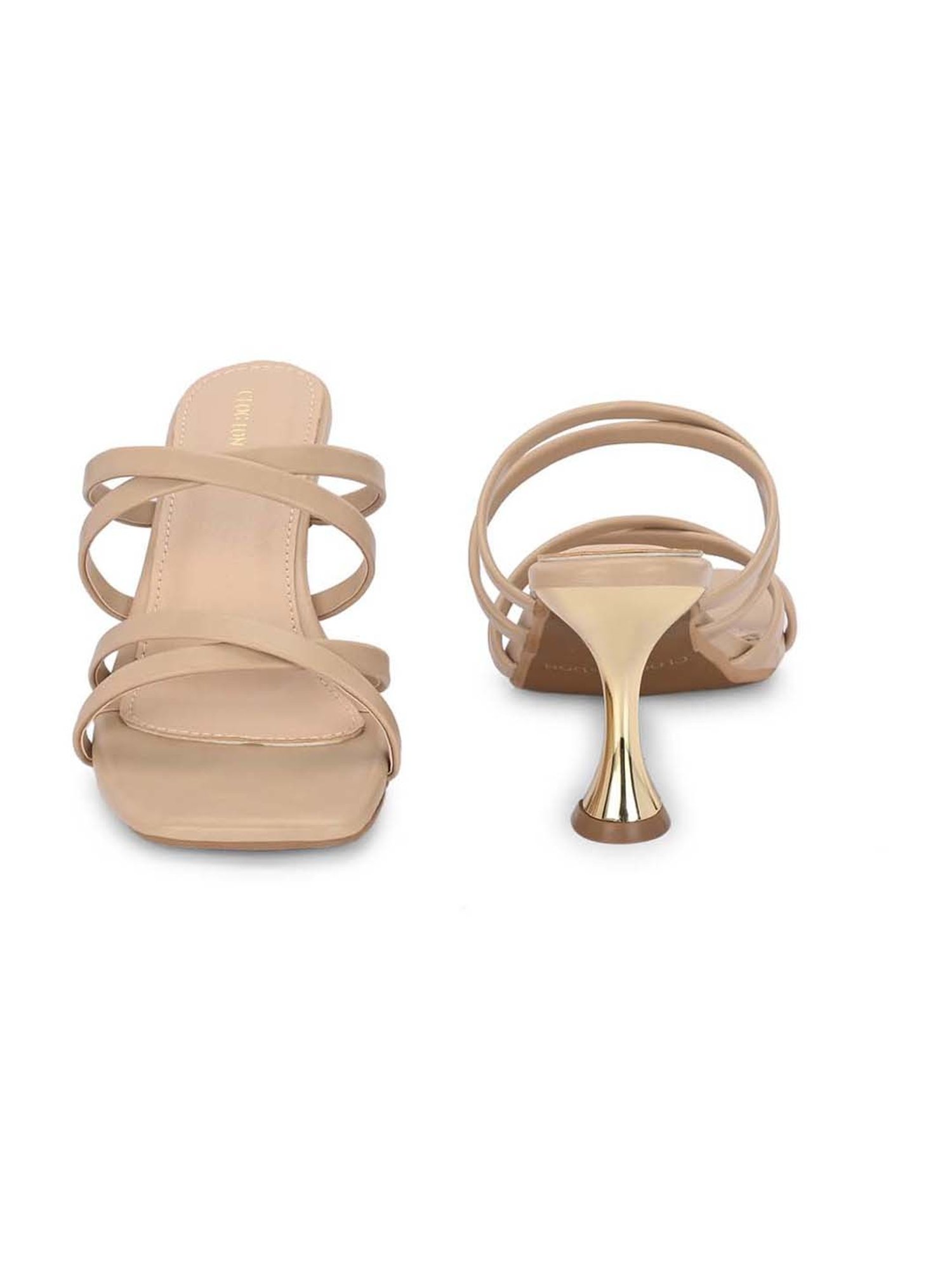 Clog London Women's Beige Casual Sandals