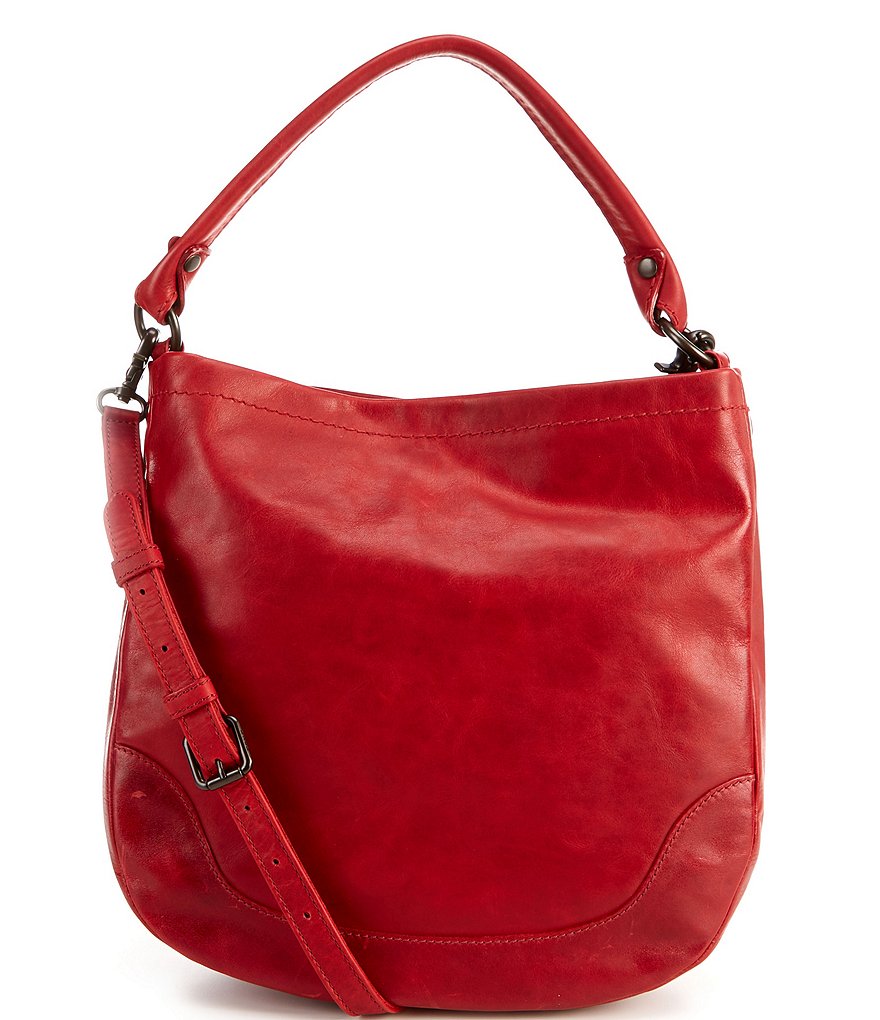 Frye Melissa Washed Leather Hobo Bag