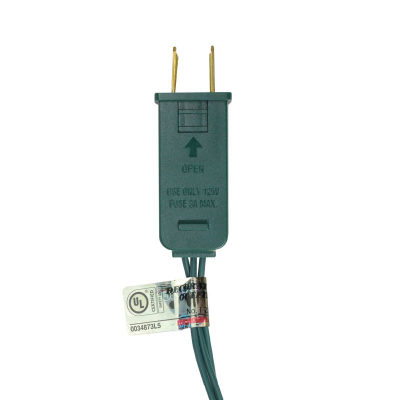 J. Hofert Co 10ct Color Changing LED Icicle Christmas Lights Blue/White - 6' Green Wire