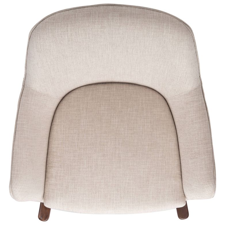 Wooden Rocking Chair Brown - Benzara