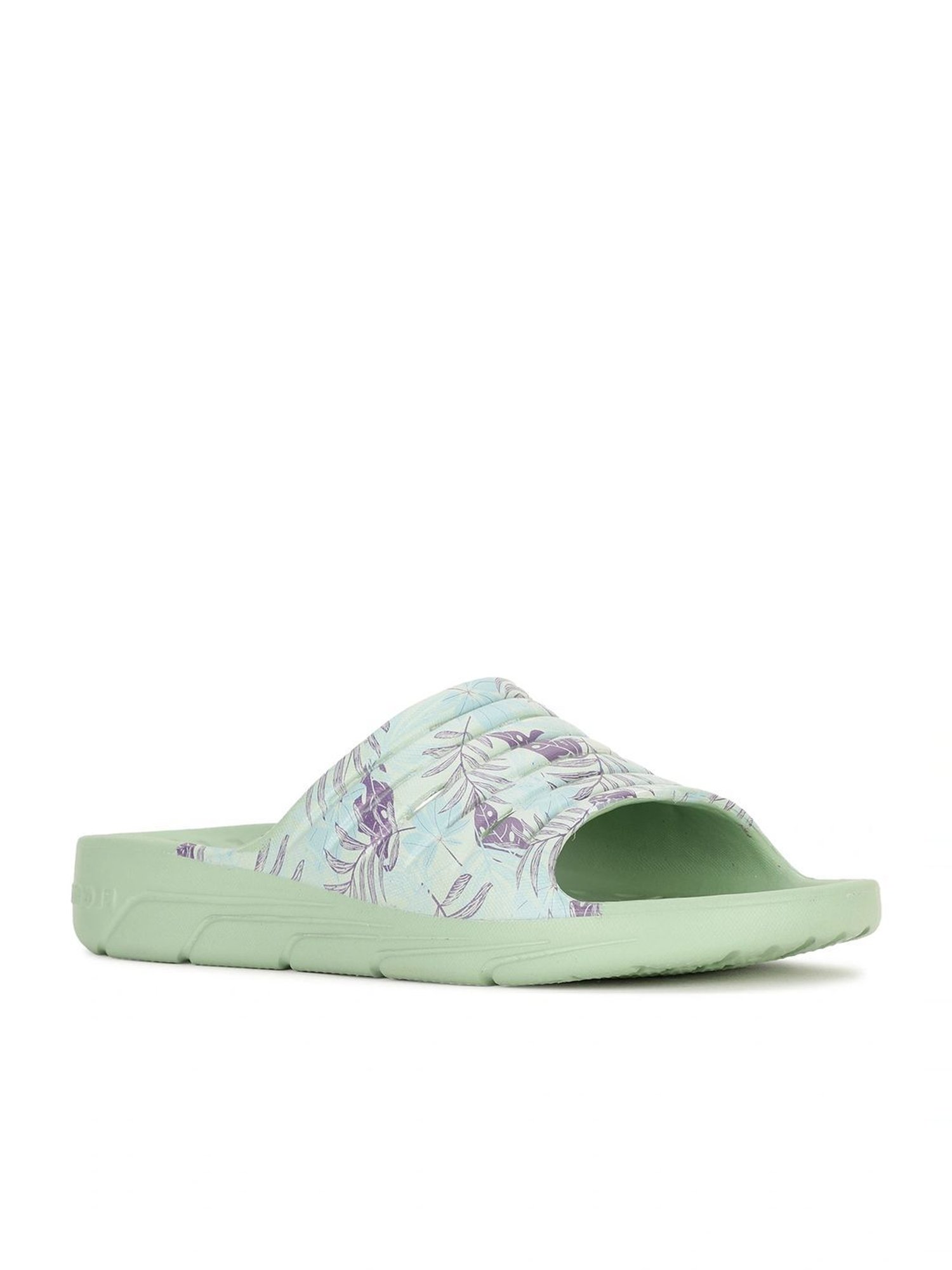 Floatz by Bata Women's 1.1 E 24 Green Slides