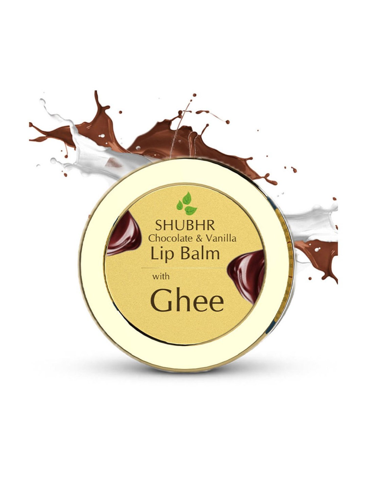 Blue Nectar Shubhr Chocolate and Vanilla Lightening Lip Balm - 15 gm