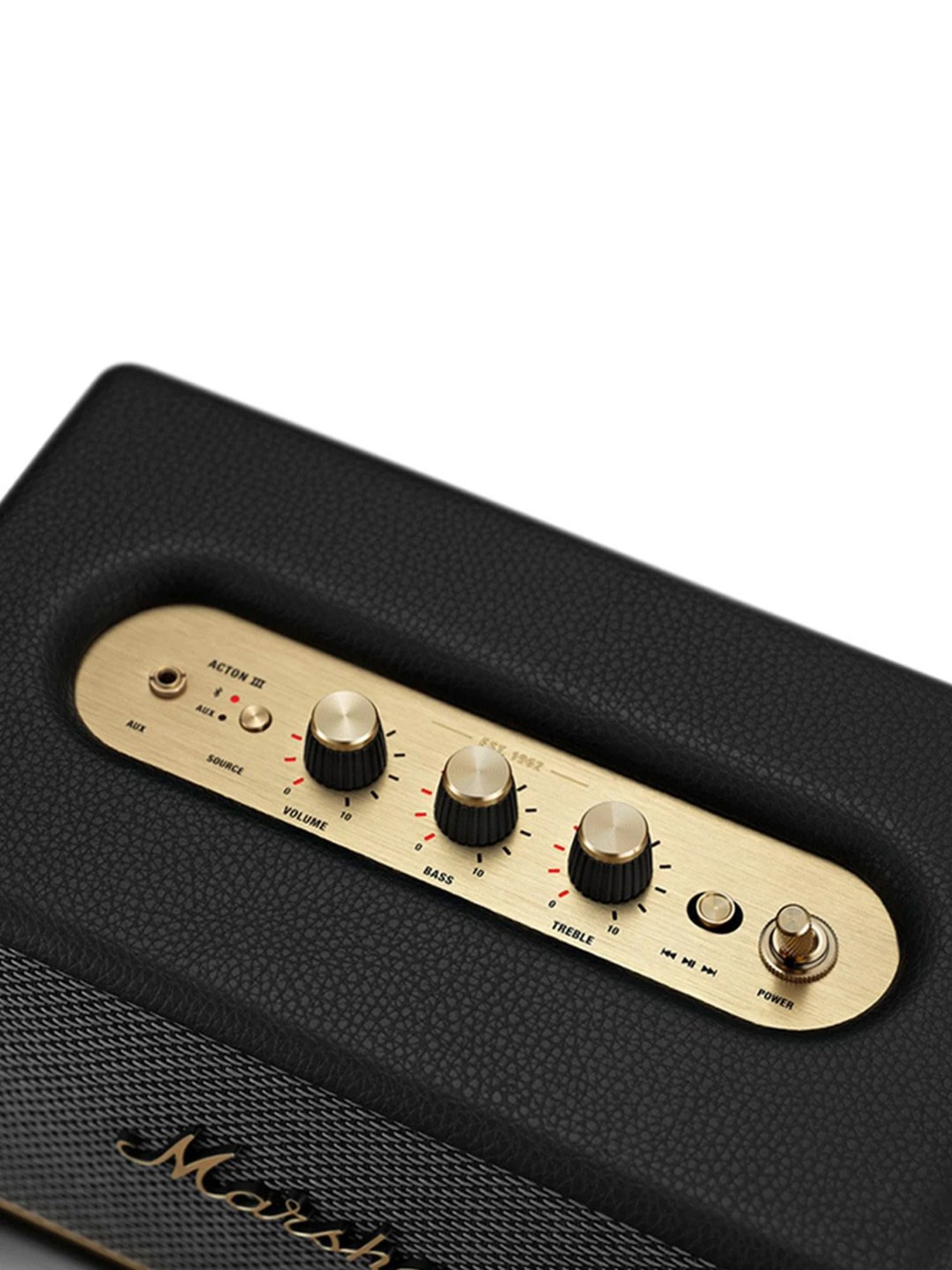 Marshall Acton III Bluetooth Home Speaker (Black)