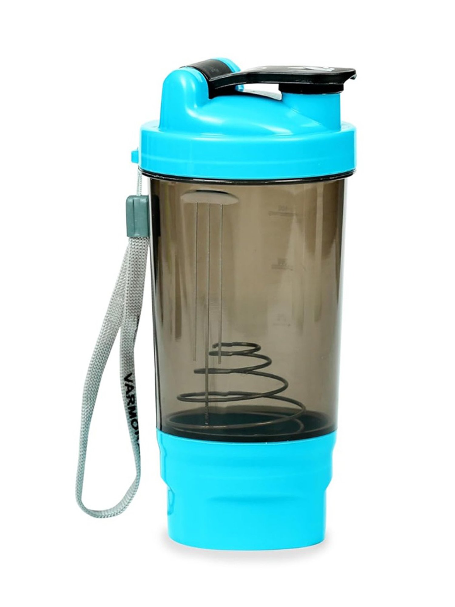 Varmora Blue Plastic Protein and Gym Shaker - 575 ml