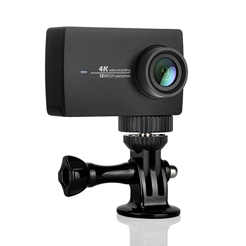 Tripod Adapter Camera Mount Compatible with GoPro Mounts Sony Xiaomi yi or Other Action Cameras wCamera Screw 14Inch 20 2 Packs