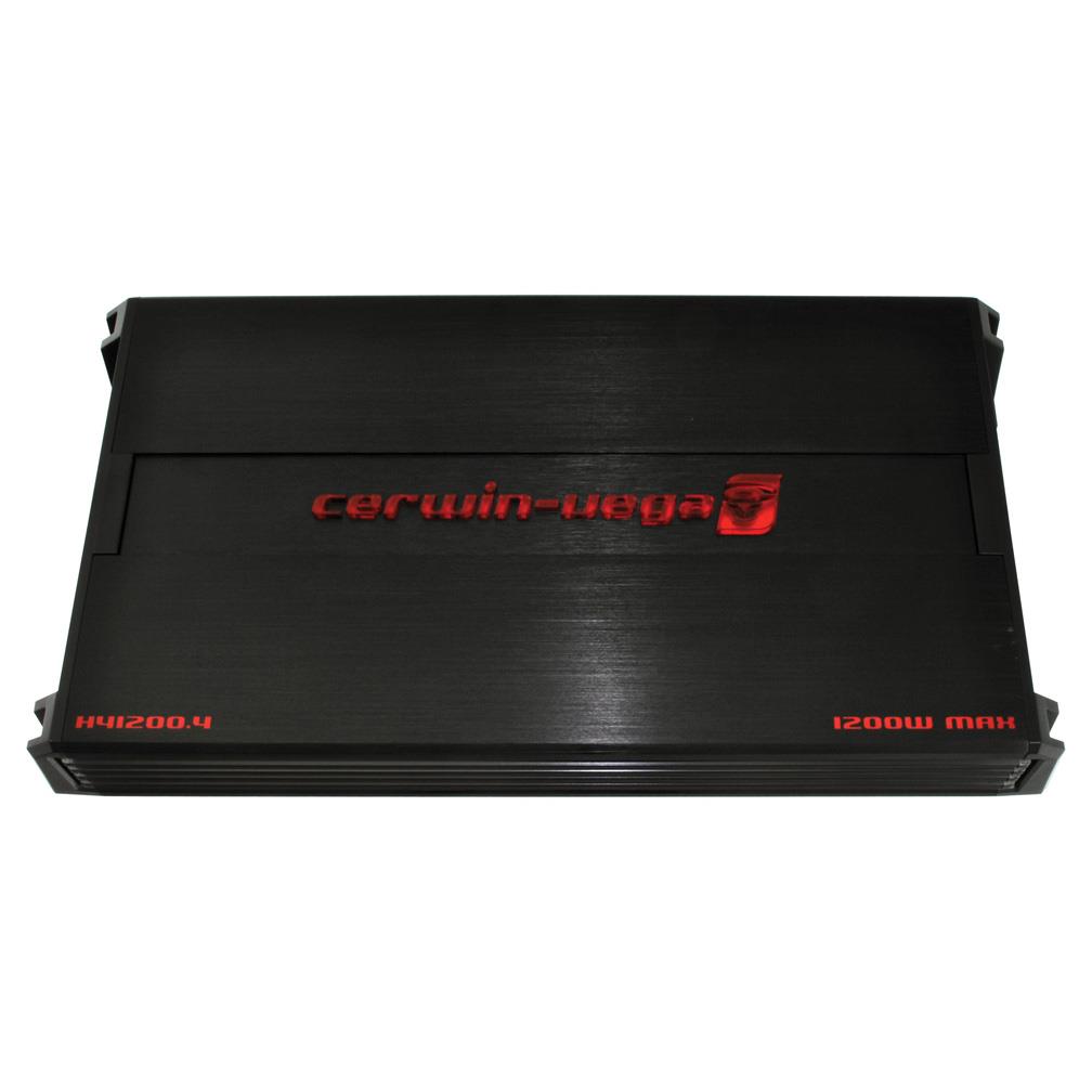 CERWIN-VEGA MOBILE H41200.4 HED Class AB Amp (4 Channels, 1,200 Watts)