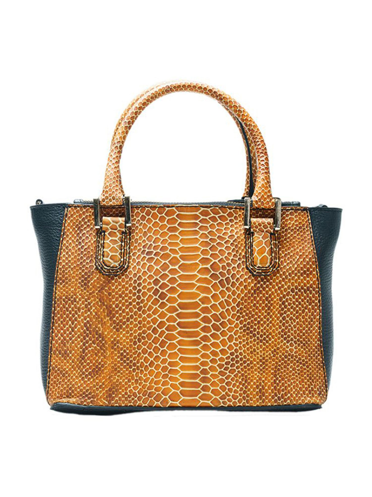 RI2K London Multicolor Leather Medium Animal Effect Handbag